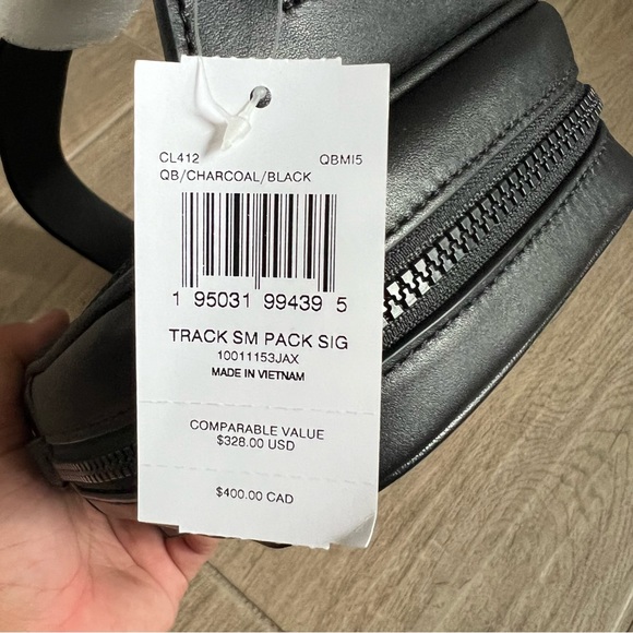 Coach Track Pack 14 In Signature Canvas - Picture 7 of 7